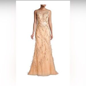 Night gown with a French train.